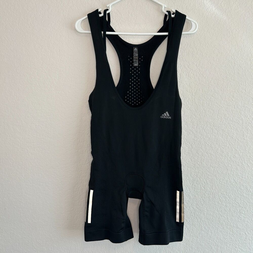 Adidas The In Bib Cycling Shorts Black Sz M